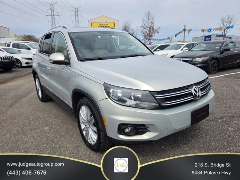 2015 Volkswagen Tiguan — a typically priced live listing