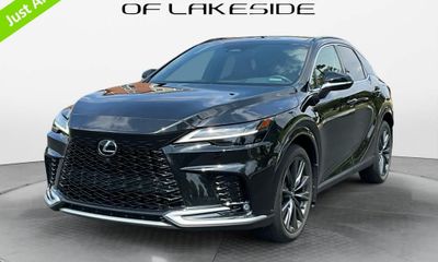 2023 Lexus RX F Sport Handling