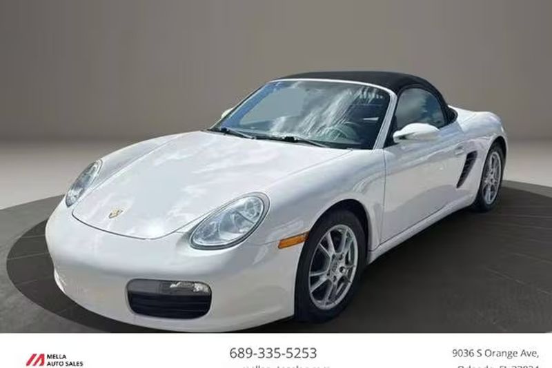 2008 Porsche Boxster — a typically priced live listing