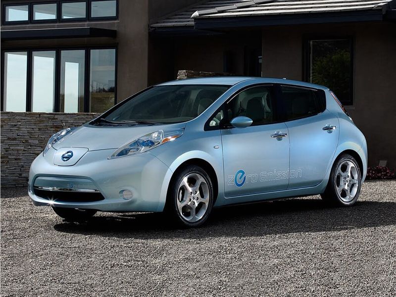 2015 Nissan LEAF — a typically priced live listing