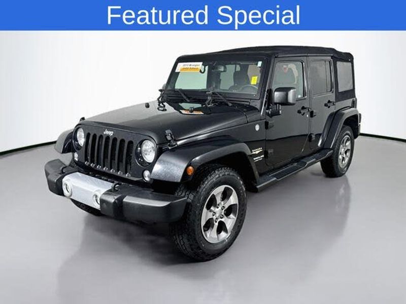2015 Jeep Wrangler — a typically priced live listing