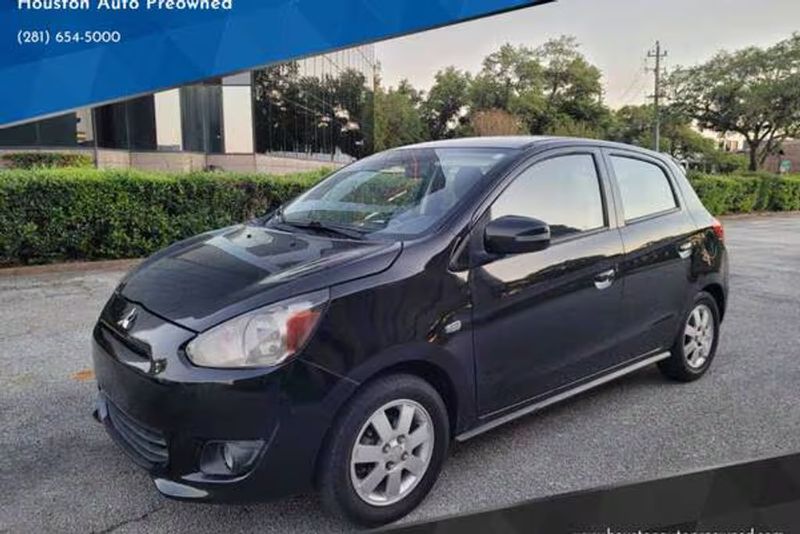 2015 Mitsubishi Mirage — a typically priced live listing