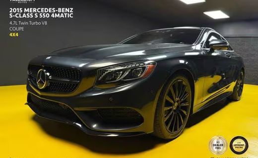 2015 Mercedes-Benz S-Class S550