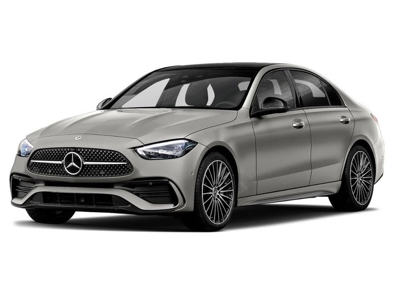 2022 Mercedes Benz C Class — a typically priced live listing