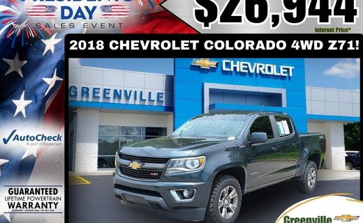 2018 Chevrolet Colorado Z71