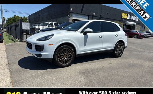 2017 Porsche Cayenne Platinum Edition