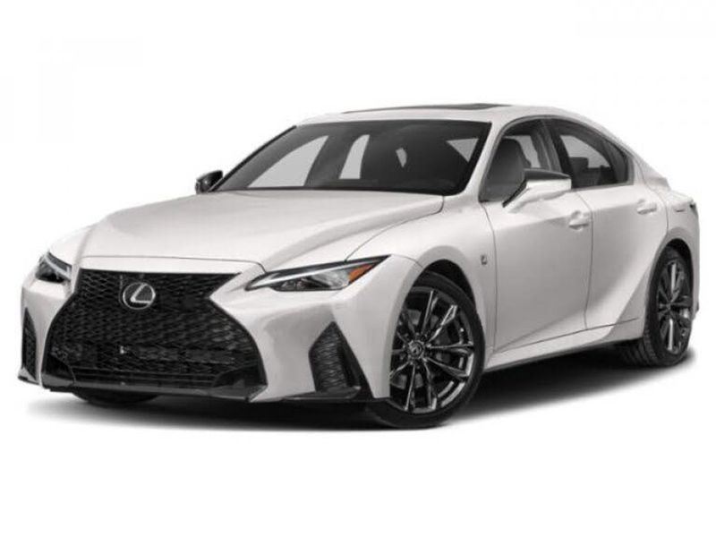 2023 Lexus IS — a typically priced live listing