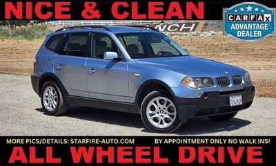 2005 BMW X3 2 5I