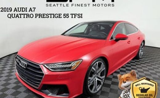 2019 Audi A7 S Line Quattro