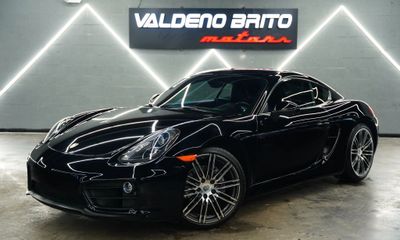 2016 Porsche Cayman Black Edition