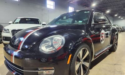 2012 Volkswagen Beetle Black Turbo