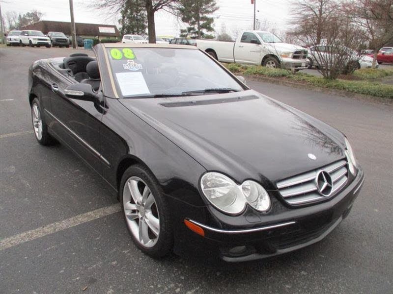 2008 Mercedes-Benz CLK-Class — a typically priced live listing