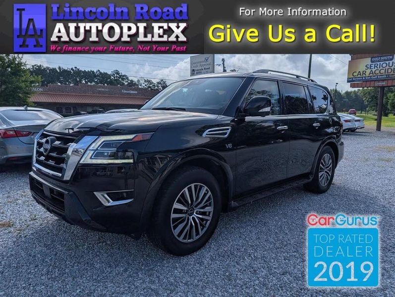 2021 Nissan Armada — a typically priced live listing