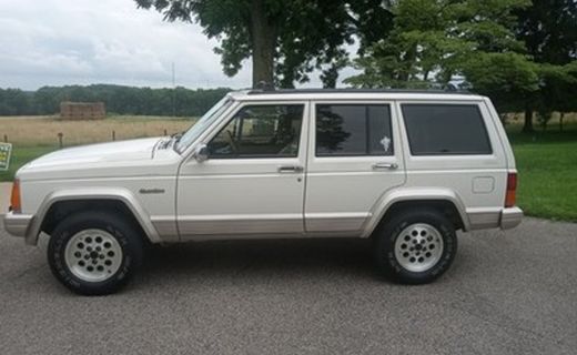 1996 Jeep Cherokee Limited Export Country