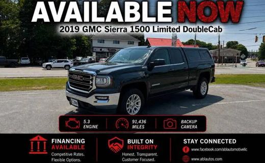 2019 GMC Sierra Limited SLE