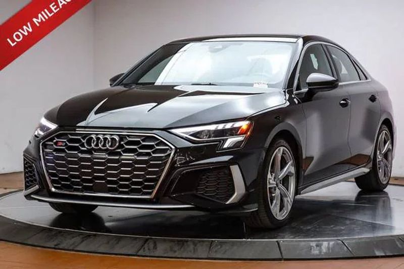 2023 Audi S3 — a typically priced live listing