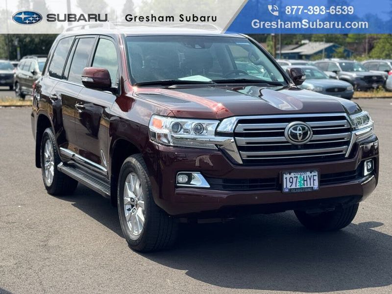 2016 Toyota Land Cruiser — a typically priced live listing