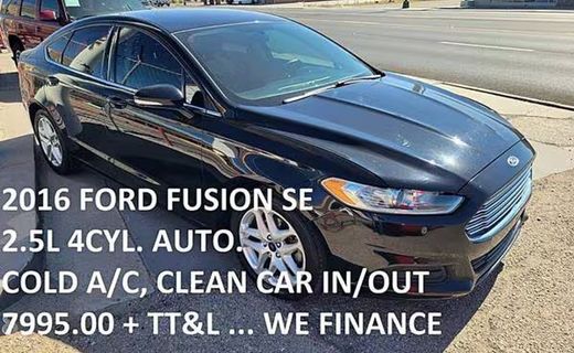 2016 Ford Fusion SE