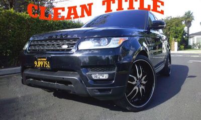 2016 Land Rover Range Sport V8 Supercharged