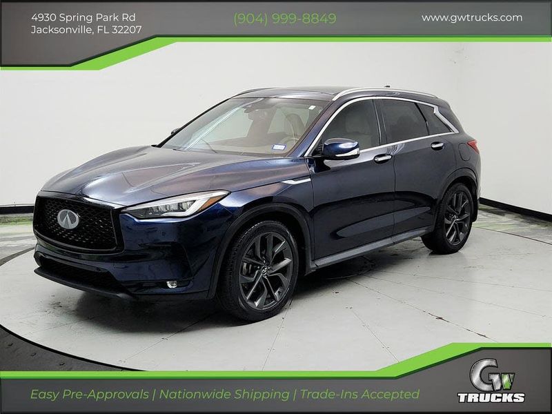 2019 Infiniti QX50 — a typically priced live listing