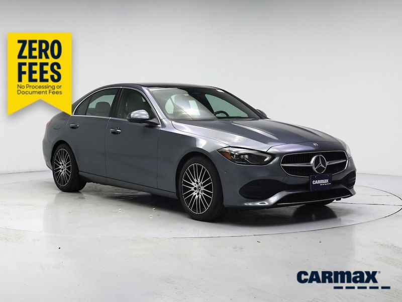 2022 Mercedes Benz C Class — a typically priced live listing