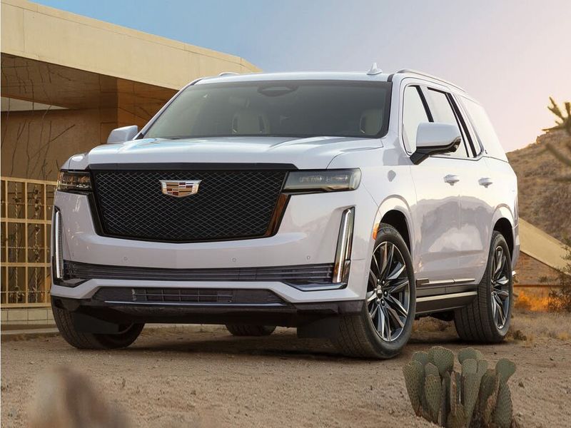 2024 Cadillac Escalade — a typically priced live listing
