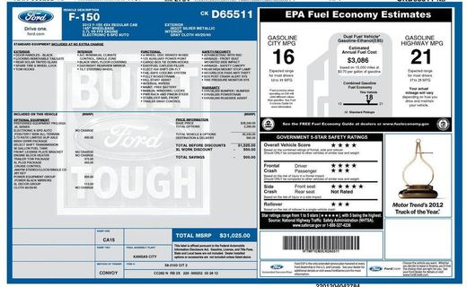 2012 Ford F-150 XL