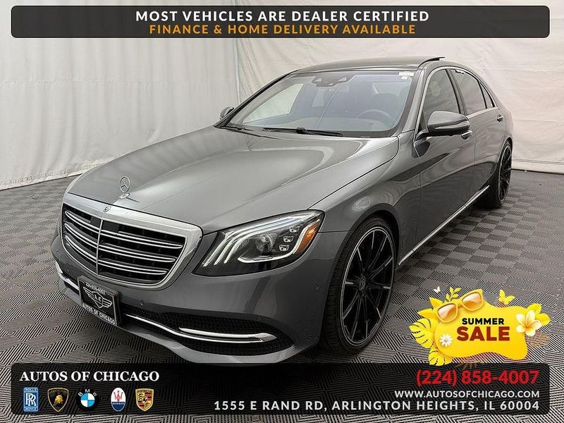 2018 Mercedes-Benz S-Class — a typically priced live listing