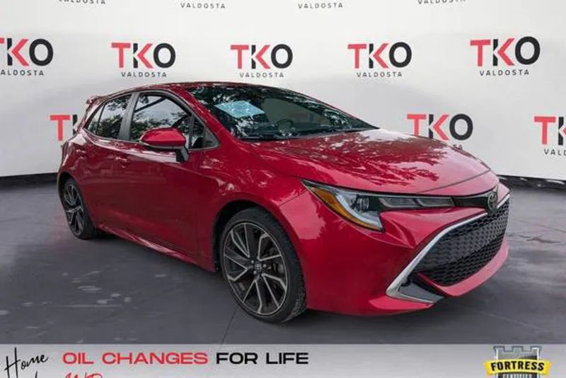 2022 Toyota Corolla Hatchback — a typically priced live listing