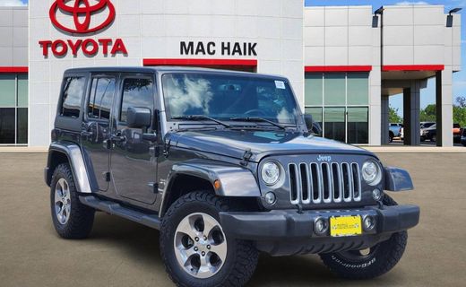 2018 Jeep Wrangler JK Unlimited Sahara
