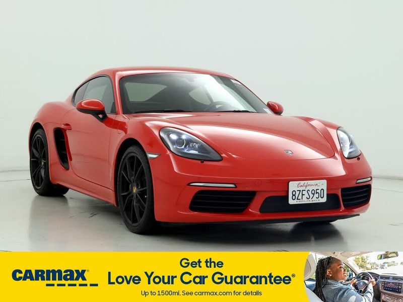 2017 Porsche 718 Cayman — a typically priced live listing