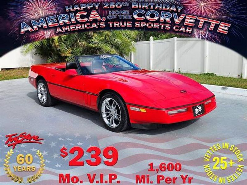 1990 Chevrolet Corvette — a typically priced live listing