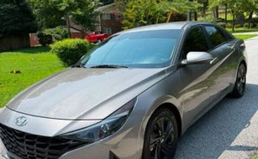2021 Hyundai Elantra Blue