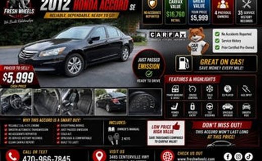 2012 Honda Accord SE