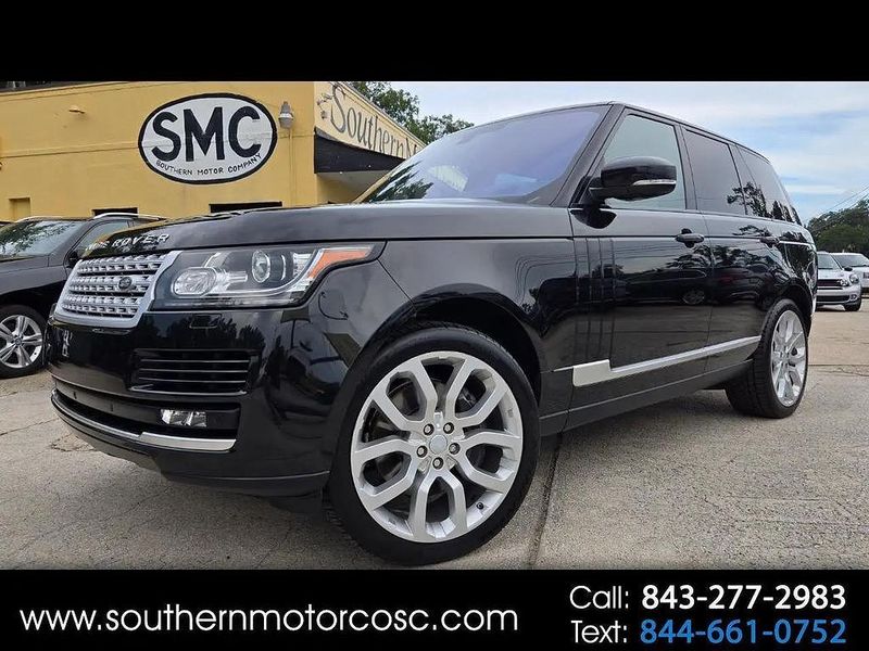 2016 Land Rover Range Rover — a typically priced live listing