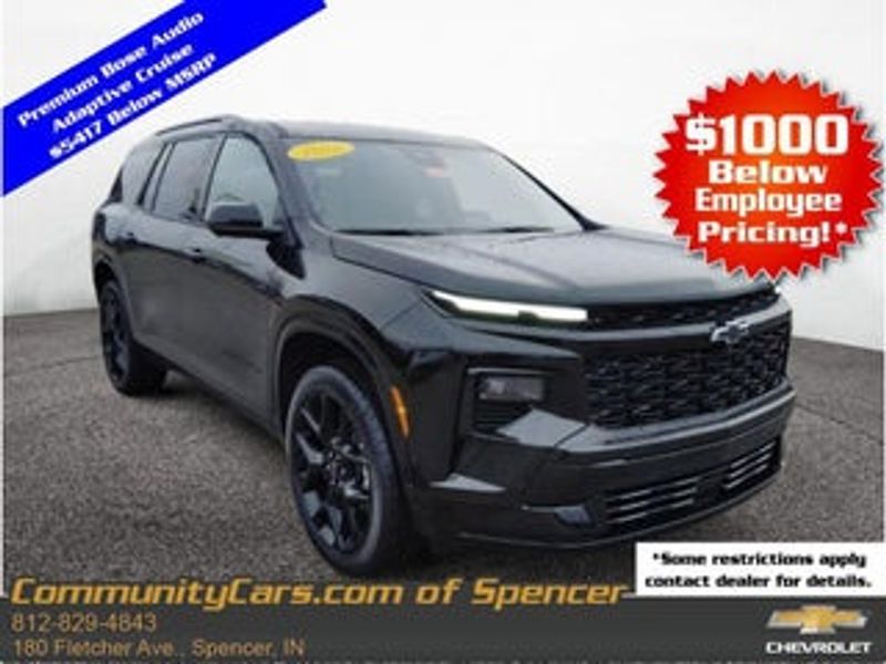 2026 Chevrolet Traverse — a typically priced live listing