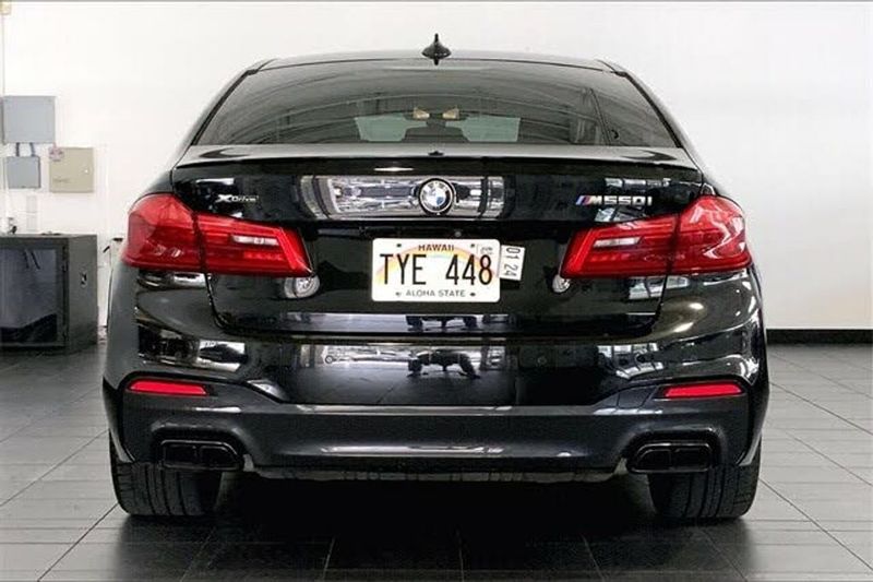 2018 Bmw M550i — a typically priced live listing