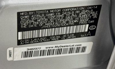 2014 Lexus IS 350