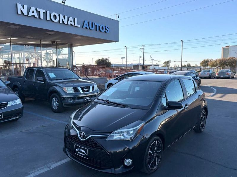 2015 Toyota Yaris — a typically priced live listing