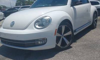 2012 Volkswagen Beetle Black Turbo