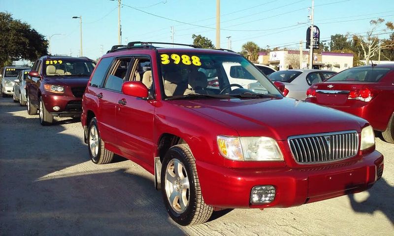 2002 Subaru Forester — a typically priced live listing