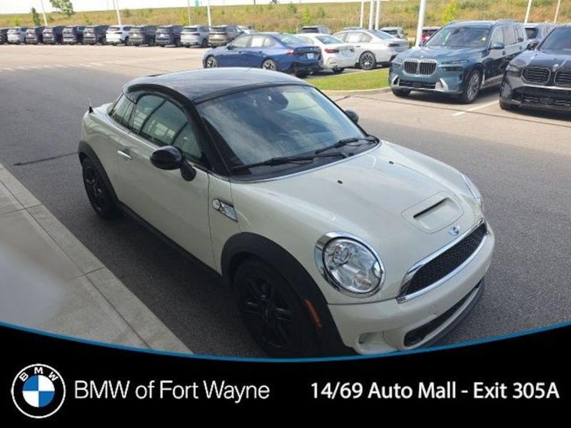 2014 Mini Cooper Coupe — a typically priced live listing