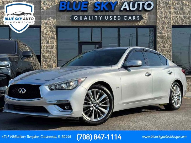 2020 Infiniti Q50 — a typically priced live listing