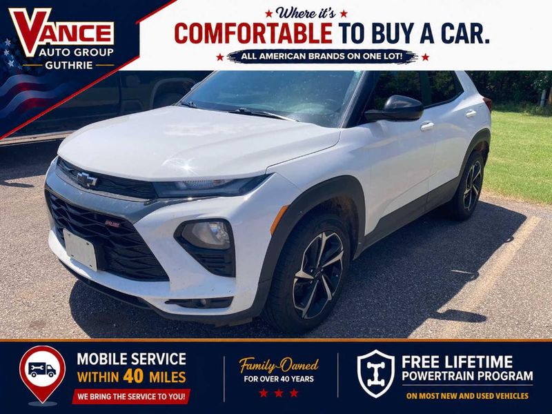 2021 Chevrolet Trailblazer — a typically priced live listing