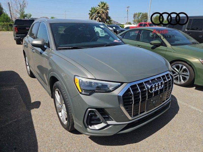 2020 Audi Q3 — a typically priced live listing