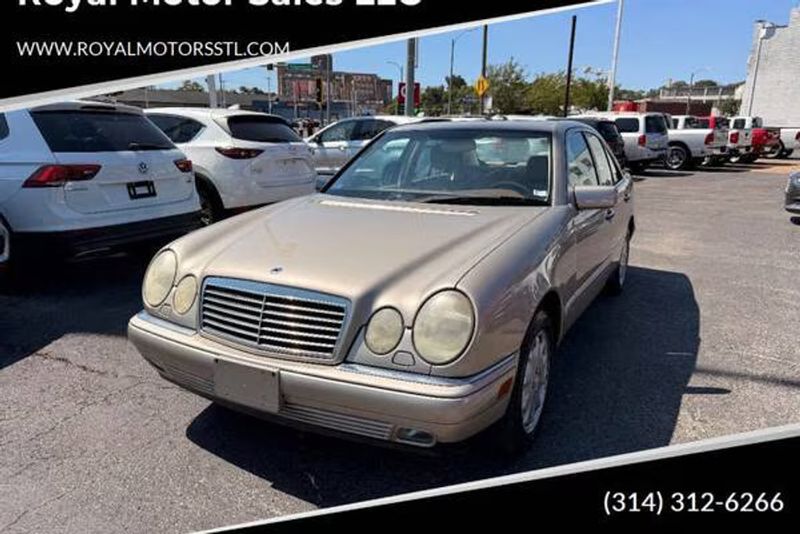 1999 Mercedes Benz E Class — a typically priced live listing