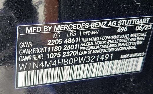 2023 Mercedes-Benz GLB-Class GLB250