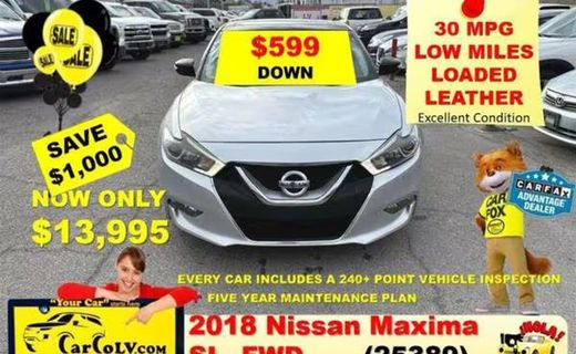 2018 Nissan Maxima 3 5S