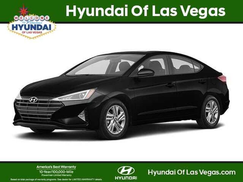 2020 Hyundai Elantra — a typically priced live listing
