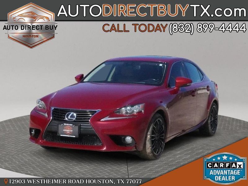 2014 Lexus IS — a typically priced live listing